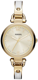 Fossil Georgia Żółte złoto/Stal w odcieniu złota Ø32 mm ES3260