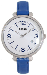 Fossil Heather Biały/Skóra Ø42 mm ES3279