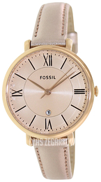 Fossil Zloty/Skóra Ø36 mm ES3438