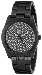 Fossil Czarny/Stal Ø39 mm ES3645