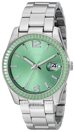 Fossil Boyfriend Zielony/Stal Ø39 mm ES3731