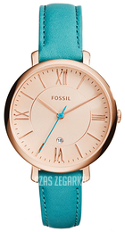 Fossil Różowe złoto/Skóra Ø36 mm ES3736