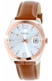 Fossil Boyfriend Srebrny/Skóra Ø39 mm ES3827