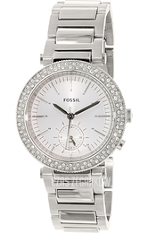 Fossil Srebrny/Stal Ø35 mm ES3849