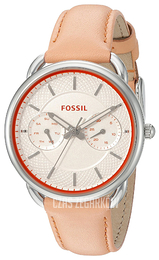 Fossil Biały/Skóra Ø34 mm ES3952