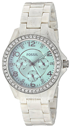 Fossil Zielony/Żywica z tworzywa sztucznego Ø38 mm ES4015