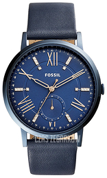 Fossil Niebieski/Skóra Ø40 mm ES4109