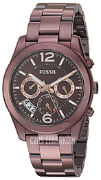 Fossil Boyfriend Purpurowy/Stal Ø39 mm ES4110