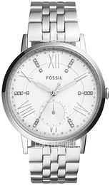 Fossil Dress Biały/Stal Ø40 mm ES4160