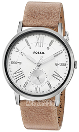Fossil Biały/Skóra Ø40 mm ES4162
