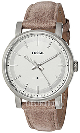 Fossil Boyfriend Srebrny/Skóra Ø38 mm ES4179