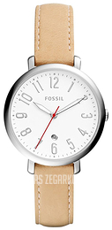 Fossil Jacqueline Biały/Skóra Ø36 mm ES4206
