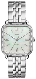 Fossil Biały/Stal ES4268