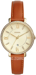 Fossil Jacqueline Beżowy/Skóra Ø36 mm ES4293