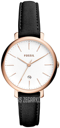 Fossil Jacqueline Biały/Skóra Ø36 mm ES4370
