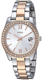 Fossil Srebrny/Stal w kolorze różowego złota Ø32 mm ES4372