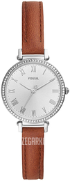 Fossil Kinsey Srebrny/Skóra Ø28.5 mm ES4446