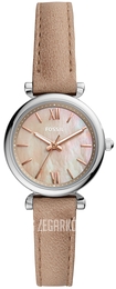 Fossil Carlie Mini Wielokolorowy/Skóra Ø28 mm ES4530