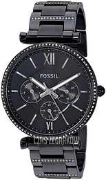 Fossil Czarny/Stal Ø38 mm ES4543