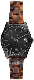 Fossil Czarny/Żywica z tworzywa sztucznego Ø32 mm ES4638