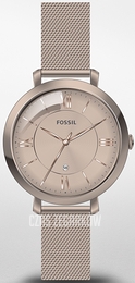 Fossil Jacqueline Brązowy/Stal Ø36 mm ES5120