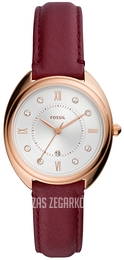 Fossil Gabby Srebrny/Skóra Ø34 mm ES5148