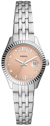 Fossil Scarlette Micro Zloty/Stal Ø28 mm ES5150