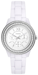Fossil Stella Biały Ø37 mm ES5151