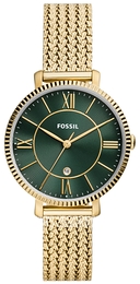 Fossil Jacqueline Zielony/Pozlacana Ø36 mm ES5242