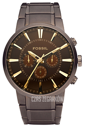 Fossil Dress Brązowy/Stal Ø47 mm FS4357