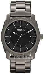 Fossil Machine Czarny/Stal Ø42 mm FS4774