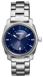 Fossil Machine Niebieski/Stal Ø42 mm FS4794