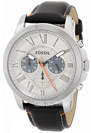 Fossil Szary/Skóra Ø44 mm FS4886
