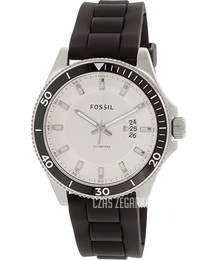 Fossil Biały/Guma Ø45 mm FS5070