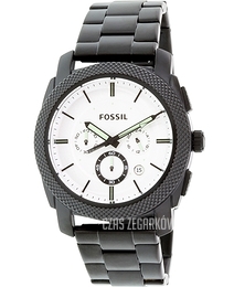 Fossil Machine Srebrny/Stal Ø46 mm FS5092