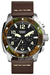 Fossil Czarny/Skóra Ø50 mm FS5093