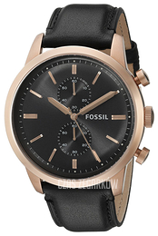 Fossil Townsman Szary/Skóra Ø48 mm FS5097