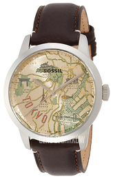 Fossil Wielokolorowy/Skóra Ø40 mm FS5100