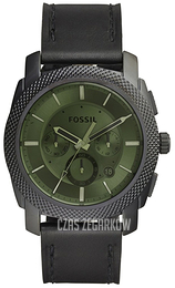 Fossil Machine Zielony/Skóra Ø45 mm FS5190