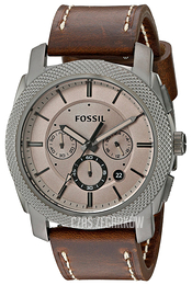 Fossil Srebrny/Skóra Ø45 mm FS5215