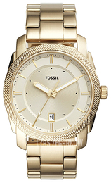 Fossil Machine Żółte złoto/Stal w odcieniu złota Ø42 mm FS5264
