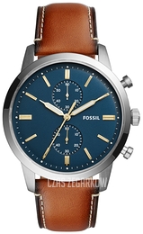 Fossil Townsman Niebieski/Skóra Ø44 mm FS5279
