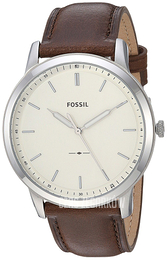 Fossil Biały/Skóra Ø44 mm FS5439