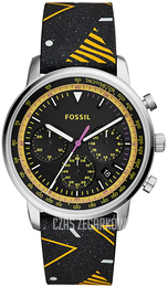 Fossil Czarny/Guma Ø44 mm FS5521