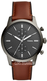 Fossil Townsman Szary/Skóra Ø44 mm FS5522