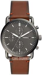 Fossil The Commuter Szary/Skóra Ø42 mm FS5523