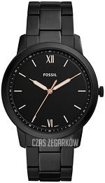Fossil Czarny/Stal Ø44 mm FS5526