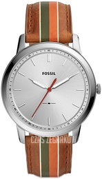 Fossil Srebrny/Skóra Ø44 mm FS5553