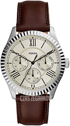 Fossil Kremowy/Skóra Ø42 mm FS5633