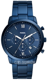 Fossil Neutra Chrono Niebieski/Stal Ø44 mm FS5826